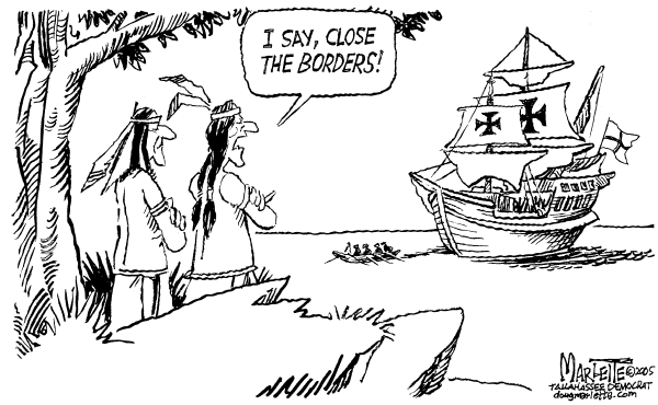 Political cartoon on In Other News by Doug Marlette, Tallahasee Democrat