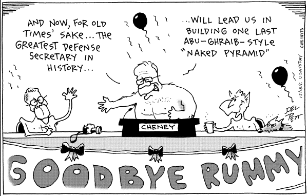 Editorial Cartoon by Joel Pett, Lexington Herald-Leader, CWS/CartoonArts Intl. on Bush Seeks Larger Military
