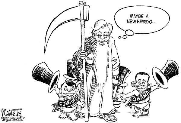 Editorial Cartoon by Doug Marlette, Tallahasee Democrat on Democrats Assume Power