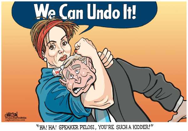 Editorial Cartoon by RJ Matson, Cagle Cartoons on Bi-partisanship Era Begins