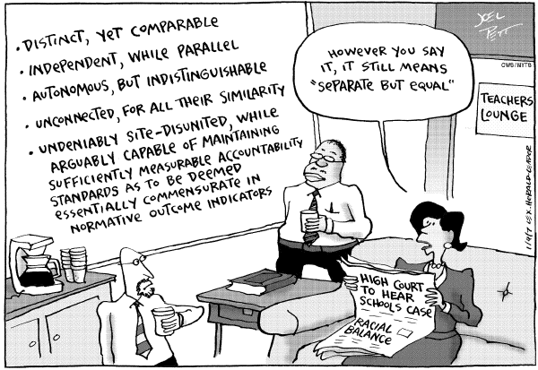 Editorial Cartoon by Joel Pett, Lexington Herald-Leader, CWS/CartoonArts Intl. on In Other News