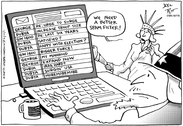 Editorial Cartoon by Joel Pett, Lexington Herald-Leader, CWS/CartoonArts Intl. on In Other News