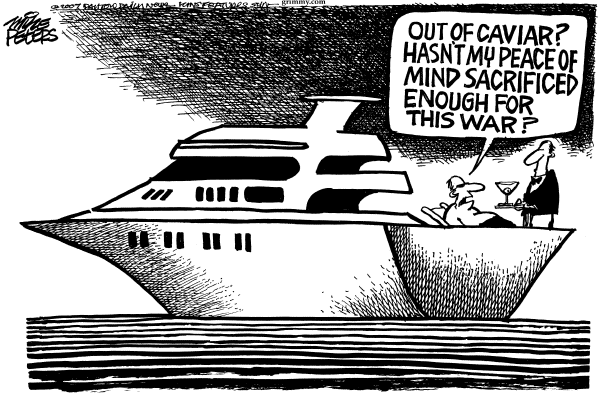 Editorial Cartoon by Mike Peters, Dayton Daily News on In Other News