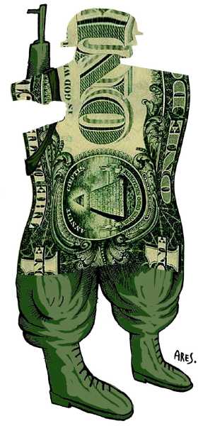 Editorial Cartoon by Aristides Esteban Hernandez Guerrero, Juventud Rebelde (Havana) on Wall Street Hits Record High