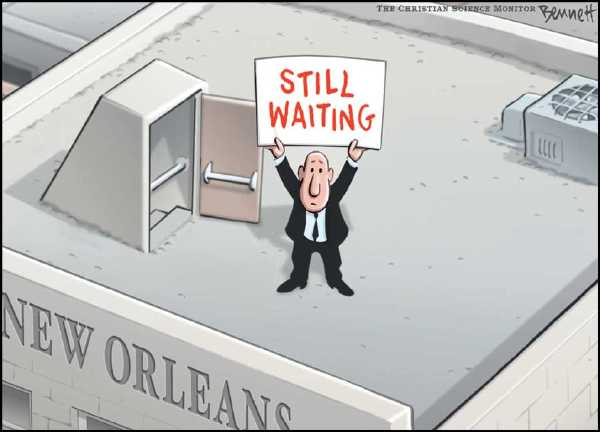 Editorial Cartoon by Clay Bennett, Christian Science Monitor on In Other News