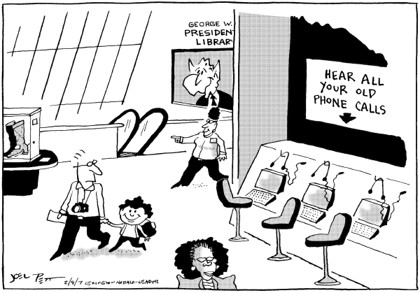 Editorial Cartoon by Joel Pett, Lexington Herald-Leader, CWS/CartoonArts Intl. on In Other News