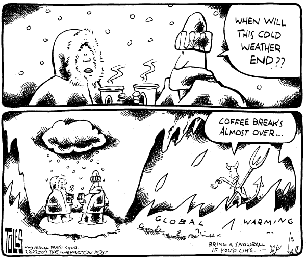 Editorial Cartoon by Tom Toles, Washington Post on In Other News
