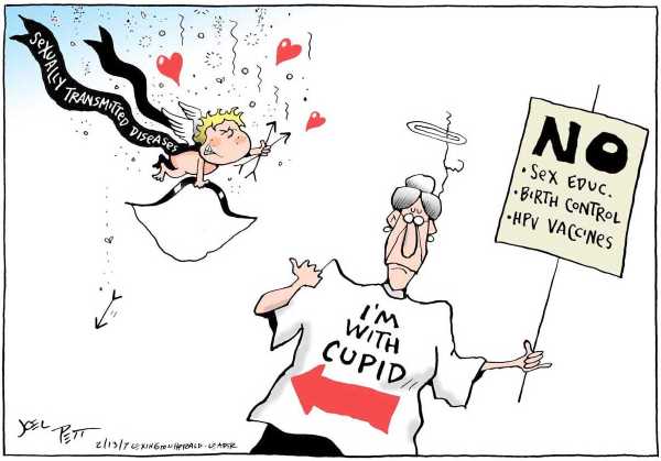 Editorial Cartoon by Joel Pett, Lexington Herald-Leader, CWS/CartoonArts Intl. on In Other News
