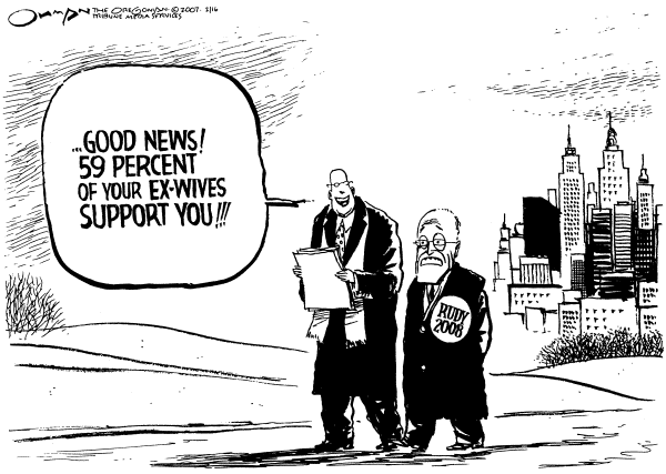 Editorial Cartoon by Jack Ohman, The Oregonian on In Other News