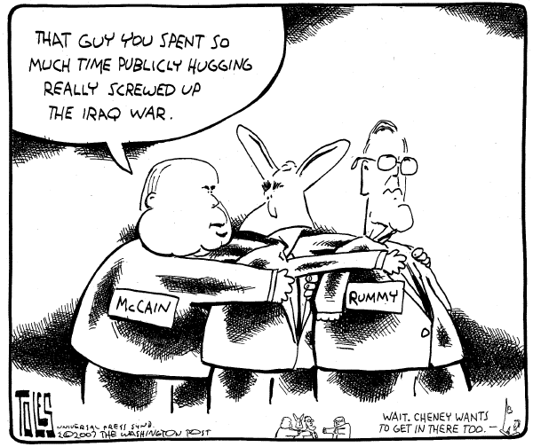 Editorial Cartoon by Tom Toles, Washington Post on In Other News