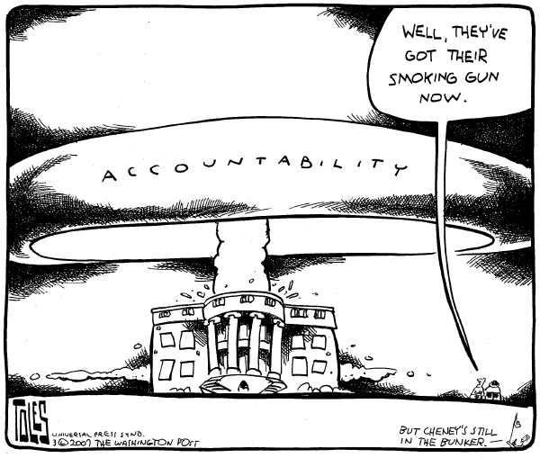 Editorial Cartoon by Tom Toles, Washington Post on Libby Found Guilty