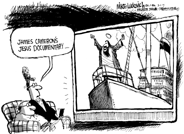 Editorial Cartoon by Mike Luckovich, Atlanta Journal-Constitution on In Other News