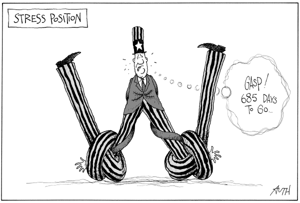 Editorial Cartoon by Tony Auth, Philadelphia Inquirer on In Other News