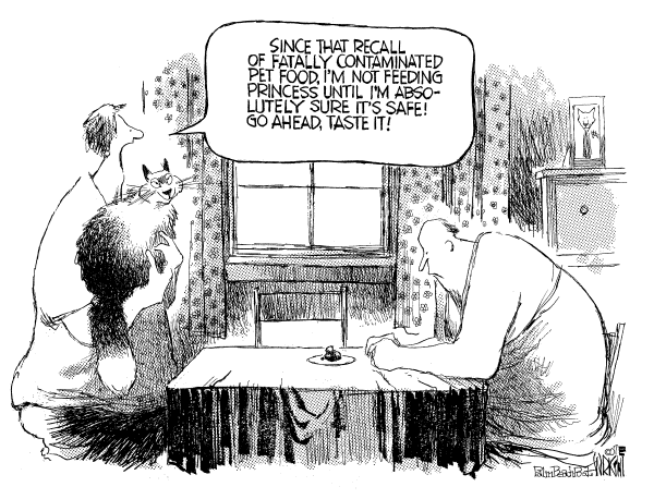 Editorial Cartoon by Don Wright, Palm Beach Post on In Other News