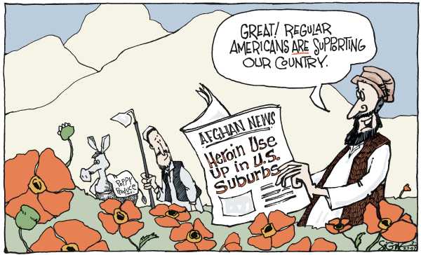 Editorial Cartoon by Signe Wilkinson, Philadelphia Daily News on In Other News