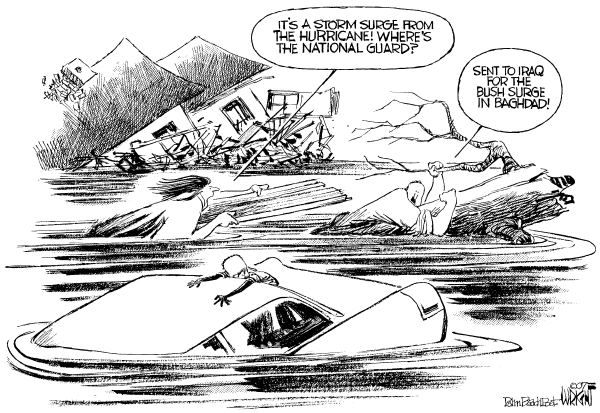 Editorial Cartoon by Don Wright, Palm Beach Post on In Other News