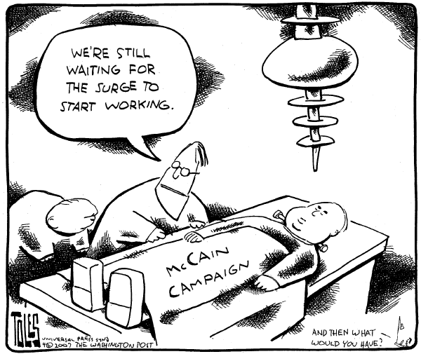 Editorial Cartoon by Tom Toles, Washington Post on In Other News