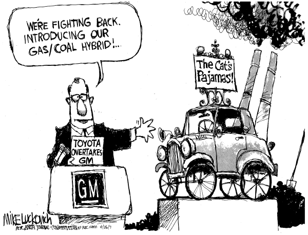 Editorial Cartoon by Mike Luckovich, Atlanta Journal-Constitution on In Other News