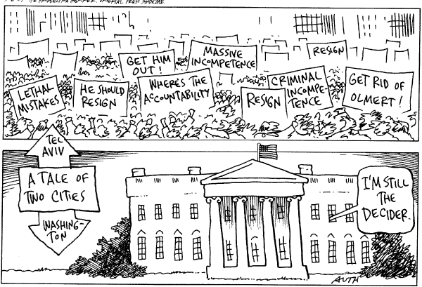 Editorial Cartoon by Tony Auth, Philadelphia Inquirer on In Other News