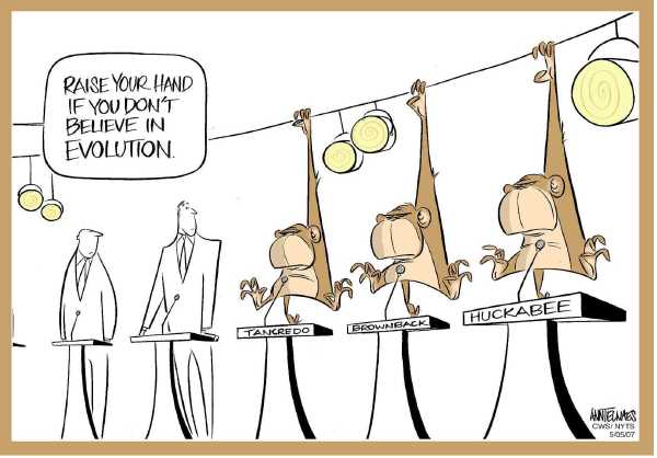 Editorial Cartoon by Ann Telnaes, CWS/CartoonArts Intl. on GOP Candidates Support the President