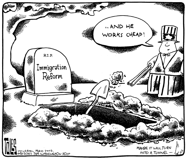 Editorial cartoon