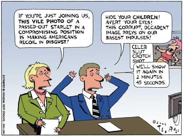 Editorial Cartoon by Ted Rall on In Other News