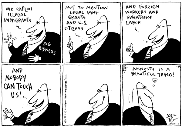 Editorial Cartoon by Joel Pett, Lexington Herald-Leader, CWS/CartoonArts Intl. on Stock Market Hits Record High