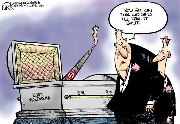 Editorial Cartoon by Kirk Walters, Toledo Blade on In Other News