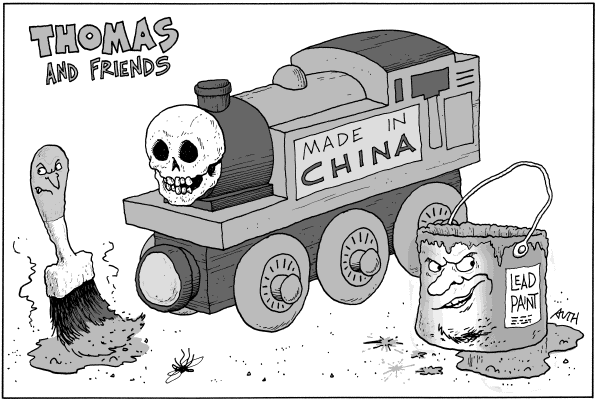 Editorial Cartoon by Tony Auth, Philadelphia Inquirer on In Other News