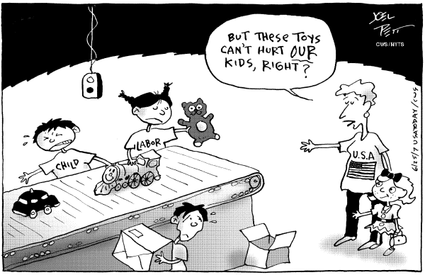 Editorial Cartoon by Joel Pett, Lexington Herald-Leader, CWS/CartoonArts Intl. on In Other News