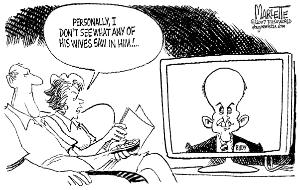 Editorial Cartoon by Doug Marlette, Tallahasee Democrat on In Other News