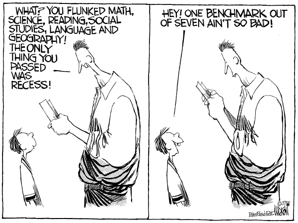 Editorial Cartoon by Don Wright, Palm Beach Post on In Other News