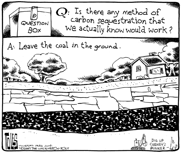 Editorial Cartoon by Tom Toles, Washington Post on In Other News