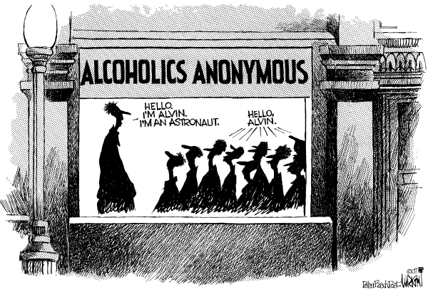 Editorial Cartoon by Don Wright, Palm Beach Post on In Other News