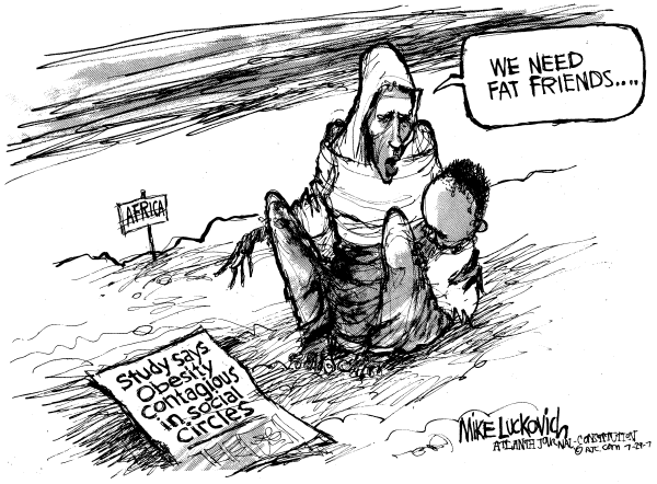 Editorial Cartoon by Mike Luckovich, Atlanta Journal-Constitution on In Other News