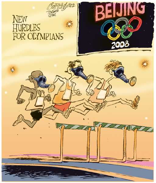 Editorial Cartoon by Patrick Corrigan, Toronto Star, Canada on China Faces Multiple Problems