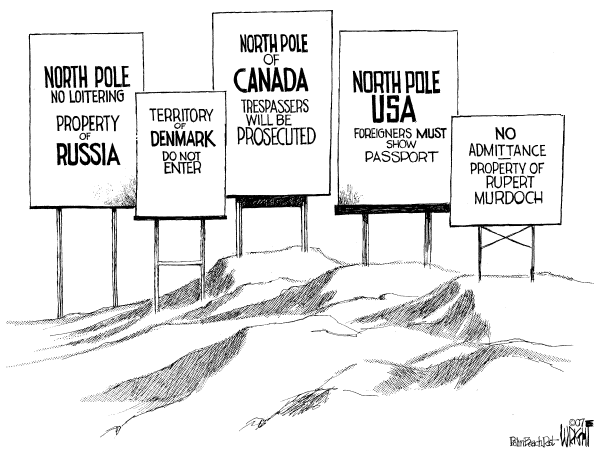 Editorial Cartoon by Don Wright, Palm Beach Post on In Other News