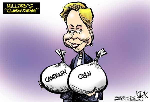 Editorial Cartoon by Kirk Walters, Toledo Blade on Campaign News