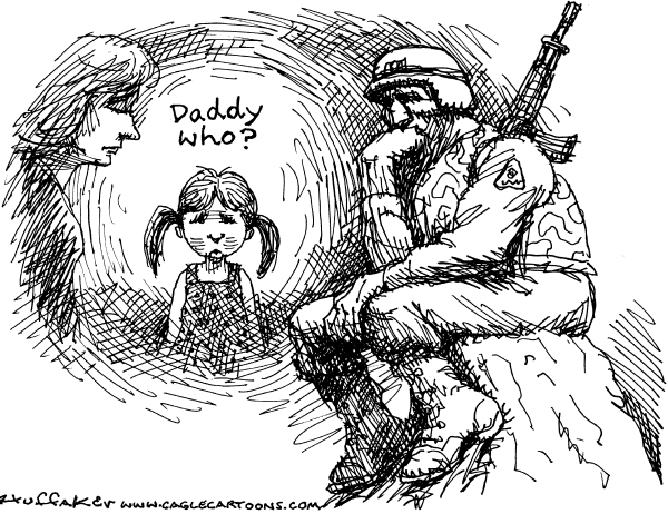Editorial Cartoon by Sandy Huffaker, Cagle Cartoons on Surge Working, White House Says