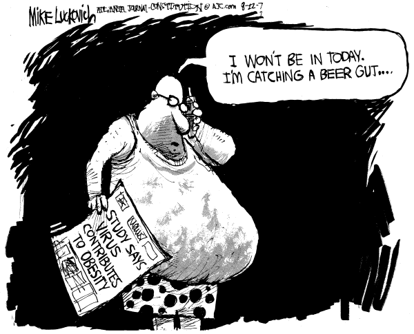 Editorial Cartoon by Mike Luckovich, Atlanta Journal-Constitution on In Other News