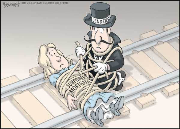 Editorial Cartoon by Clay Bennett, Christian Science Monitor on In Other News
