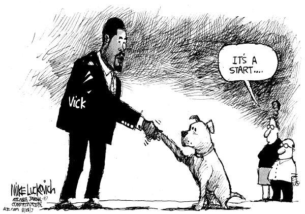 Editorial Cartoon by Mike Luckovich, Atlanta Journal-Constitution on In Other News