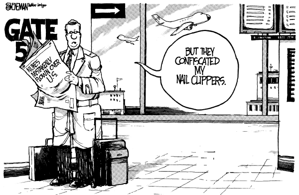 Editorial Cartoon by Drew Sheneman, Newark Star Ledger on In Other News