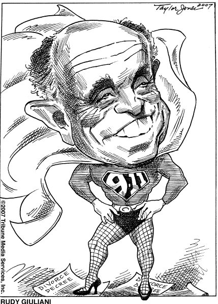 Editorial Cartoon by Taylor Jones, Tribune Media Services on GOP Presidential Campaign News