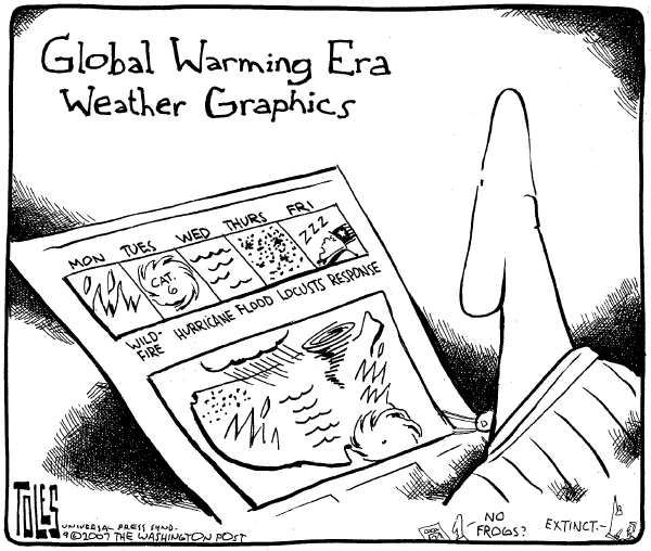 Editorial Cartoon by Tom Toles, Washington Post on In Other News