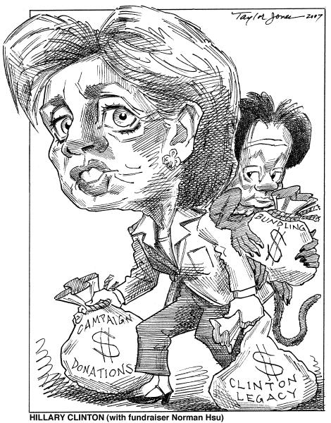 Editorial Cartoon by Taylor Jones, Tribune Media Services on Presidential Campaign News