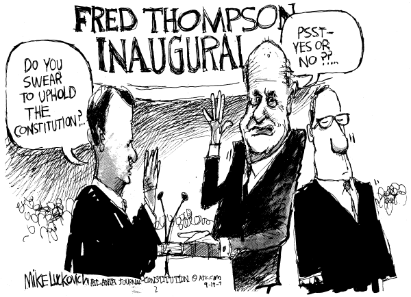 Editorial Cartoon by Jimmy Margulies, The Record, New Jersey on Presidential Campaign News