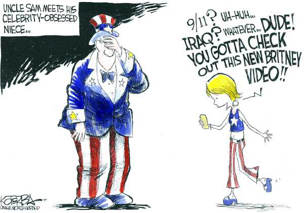 Editorial Cartoon by Jeff Koterba, Omaha World-Herald on In Other News