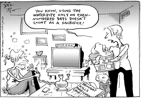 Editorial Cartoon by Joel Pett, Lexington Herald-Leader, CWS/CartoonArts Intl. on In Other News