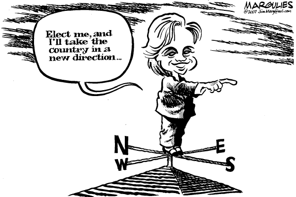 Editorial Cartoon by Jimmy Margulies, The Record, New Jersey on Campaign News